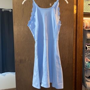 Medium baby blue dress